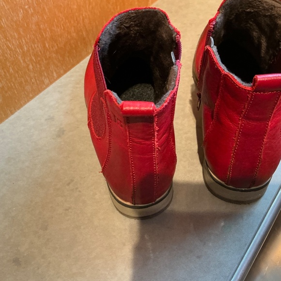 Josef Seibel Berlina red leather booties Eu 40 - Picture 5 of 7